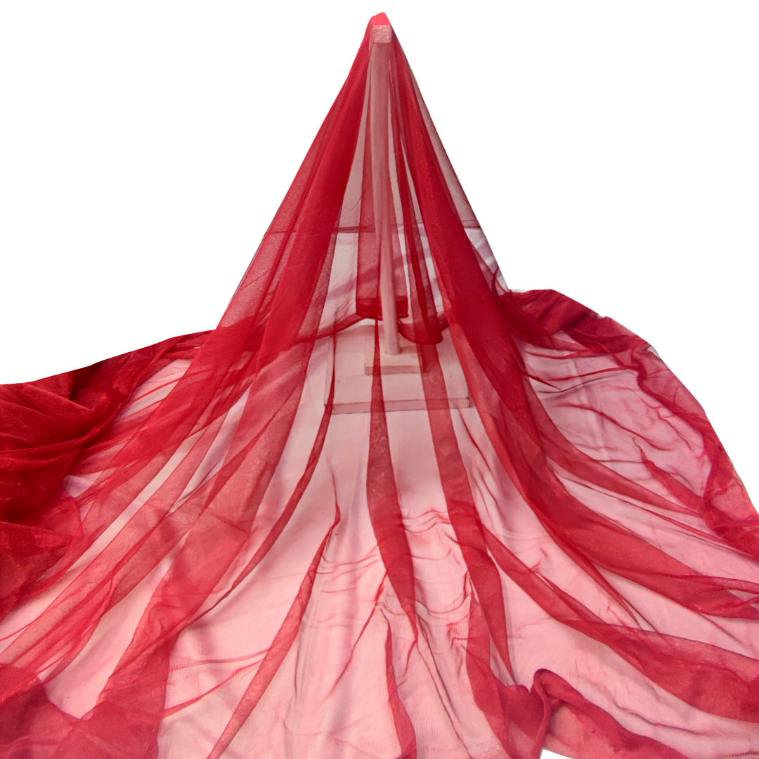 HH2-ROJO: fotografía real de la tela, original MAYO 2026.