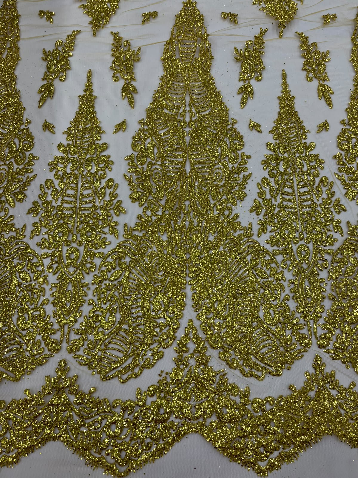 HH278 AMARILLO: fotografía real del tejido y color exacto. Ceremonia Textil. Se vende tela por metro.