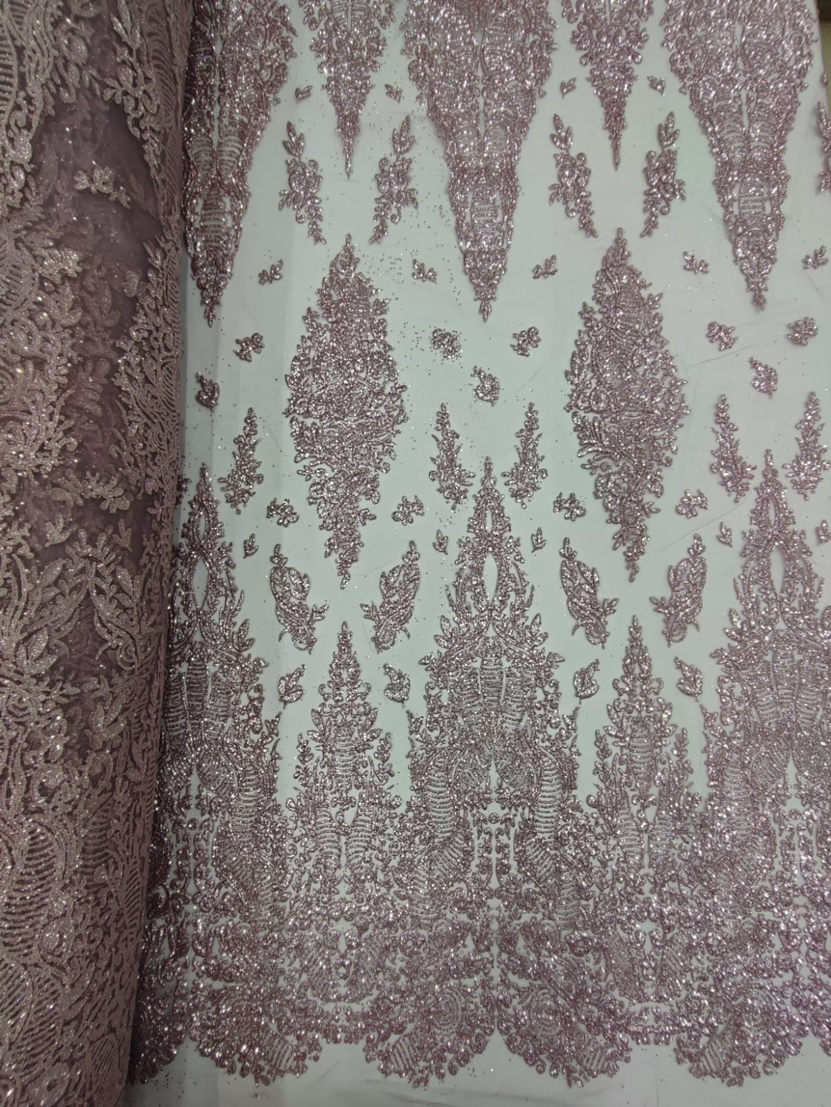 HH278 MORADO: fotografía real del tejido y color exacto. Ceremonia Textil. Se vende tela por metro.