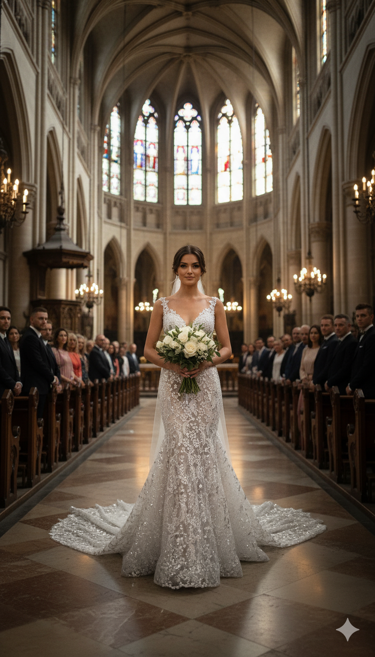 Tul bordado color blanco Plata A791, ideal para vestidos de noche de boda y de XV años – tela por metro Ceremonia Textil
