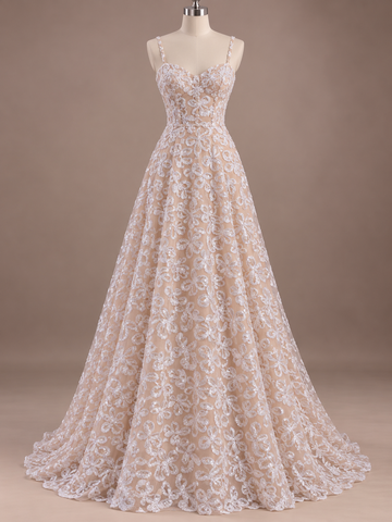 Inspiración de vestido generada con IA: FR831 color Hueso; se vende la tela.
