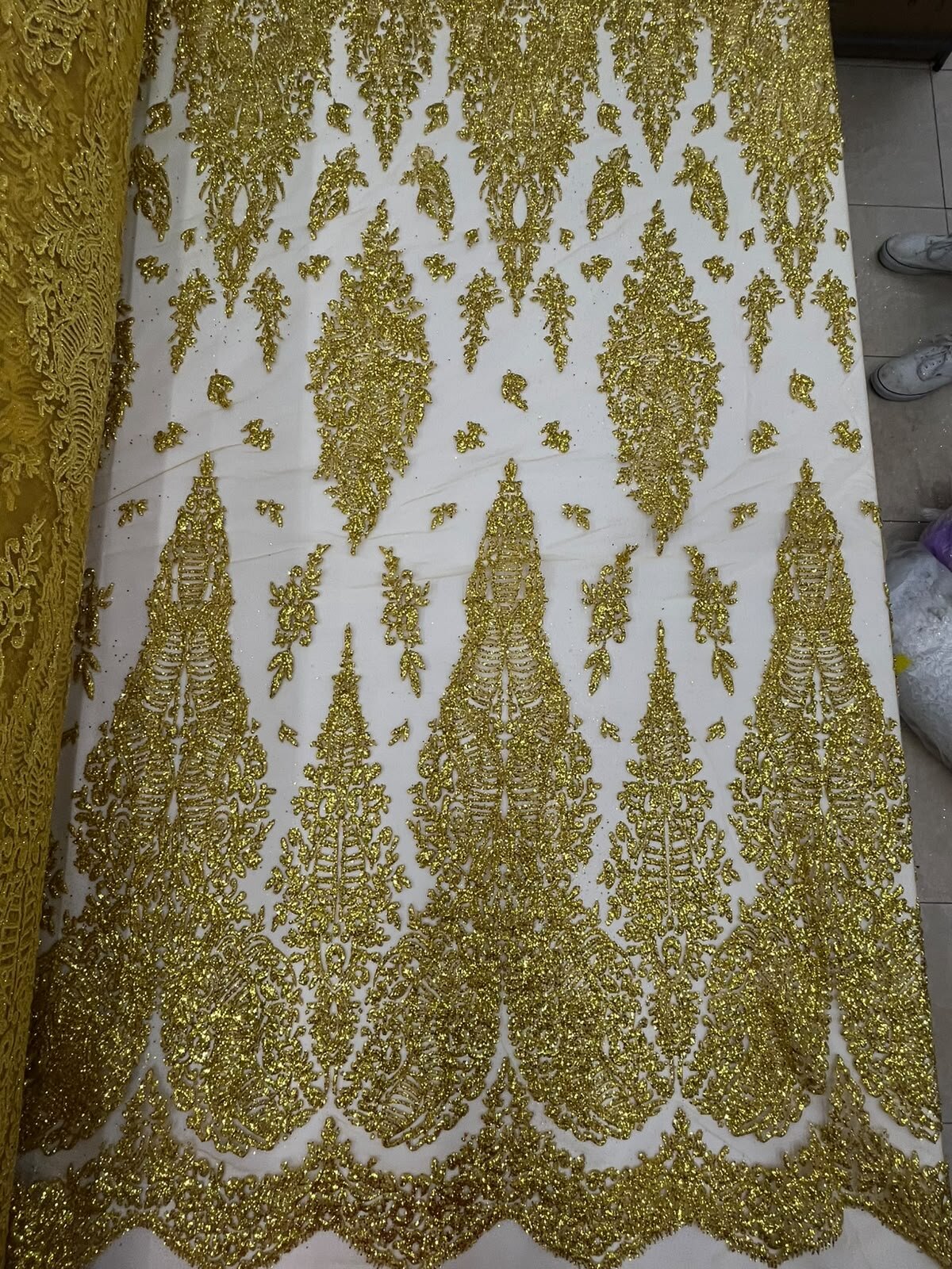 Tela HH278 Amarillo – Ceremonia Textil