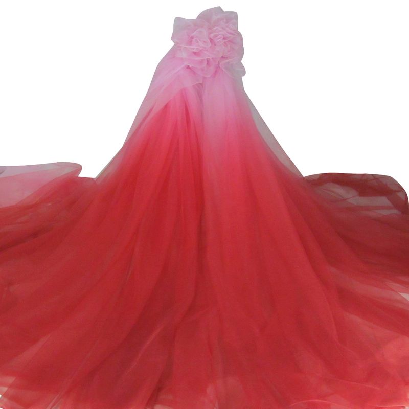 Tul bordado A625, ideal para vestidos de noche de boda y de xv años – tela por metro Ceremonia Textil