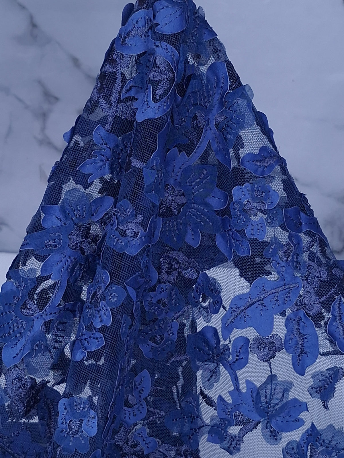 Tul bordado A615, ideal para vestidos de noche de boda y de XV años – tela por metro Ceremonia Textil