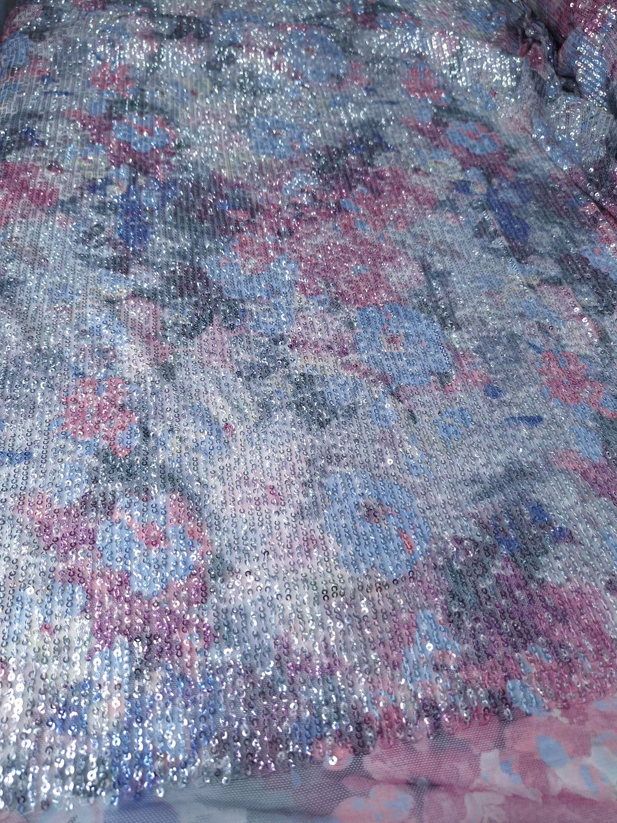 Tul bordado A916, para vestidos de noche de boda y de XV años – tela por metro Ceremonia Textil