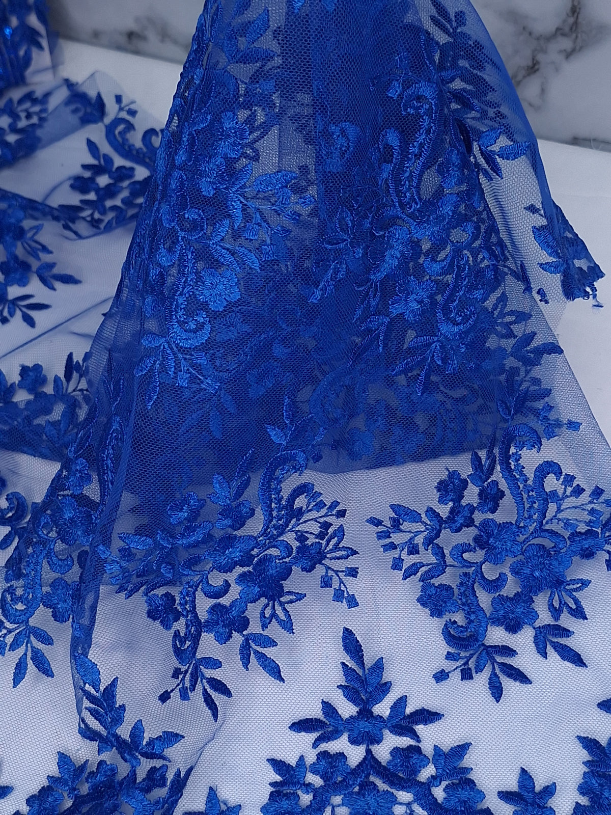 Tul bordado A837, ideal para vestidos de noche de boda y de XV años – tela por metro Ceremonia Textil