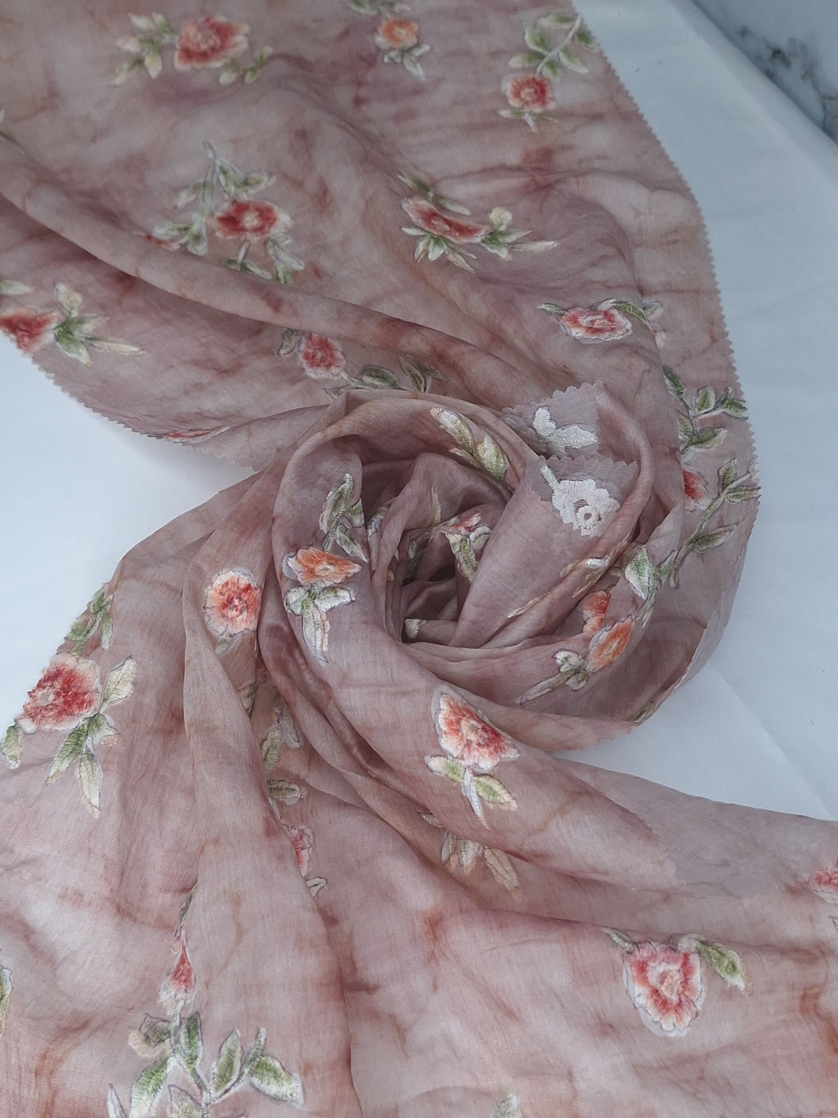 Tul bordado H184, ideal para vestidos de noche de boda y de XV años – tela por metro Ceremonia Textil