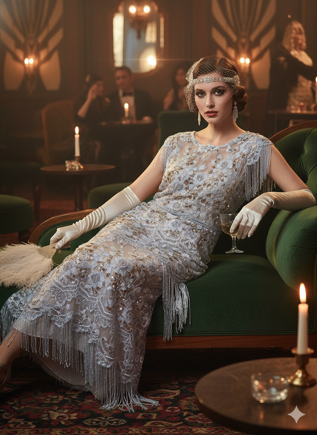 Tul bordado A927, ideal para vestidos de noche de boda y de XV años – tela por metro Ceremonia Textil